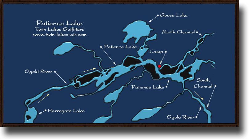 Map of Patience Lake